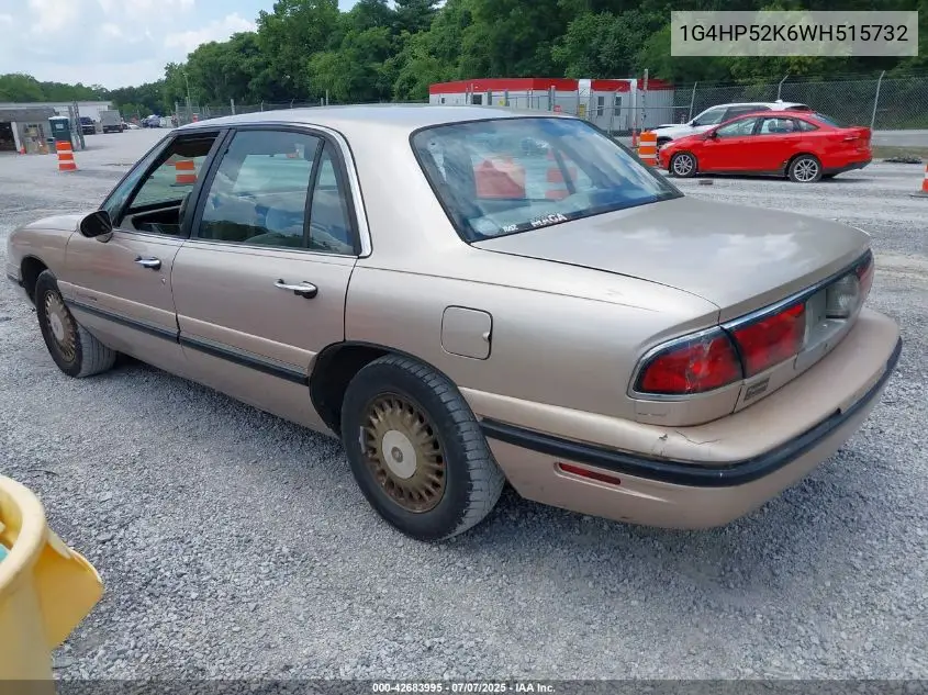 1998 Buick Lesabre Custom VIN: 1G4HP52K6WH515732 Lot: 42683995