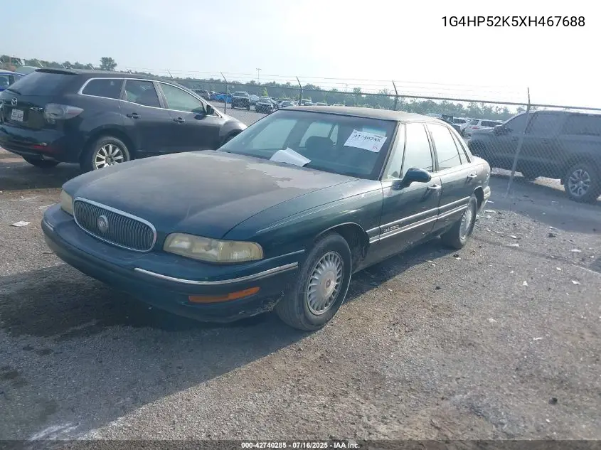 1999 Buick Lesabre Custom VIN: 1G4HP52K5XH467688 Lot: 42740285