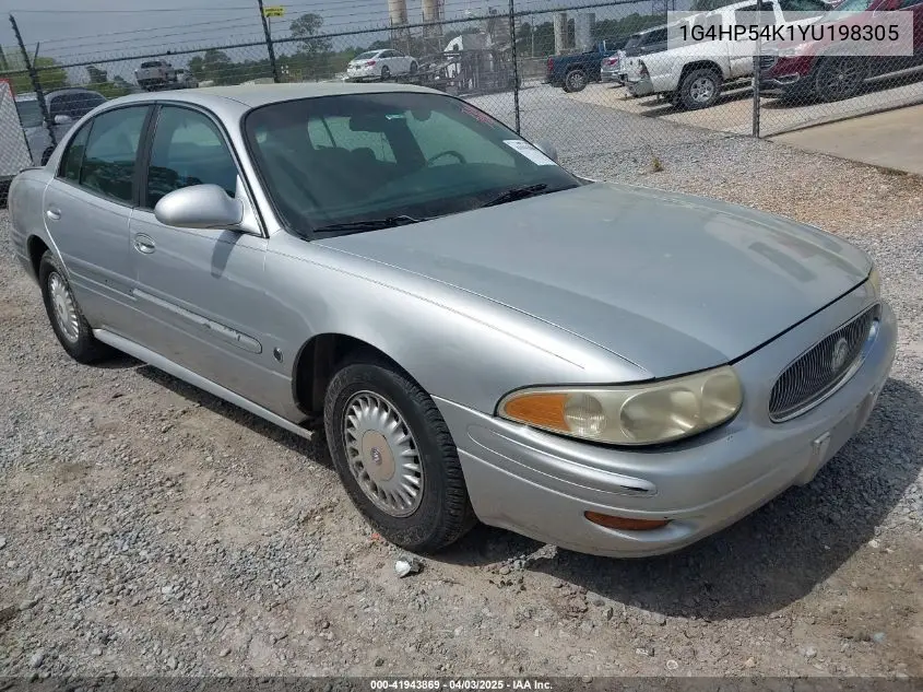 2000 Buick Lesabre Custom VIN: 1G4HP54K1YU198305 Lot: 41943869