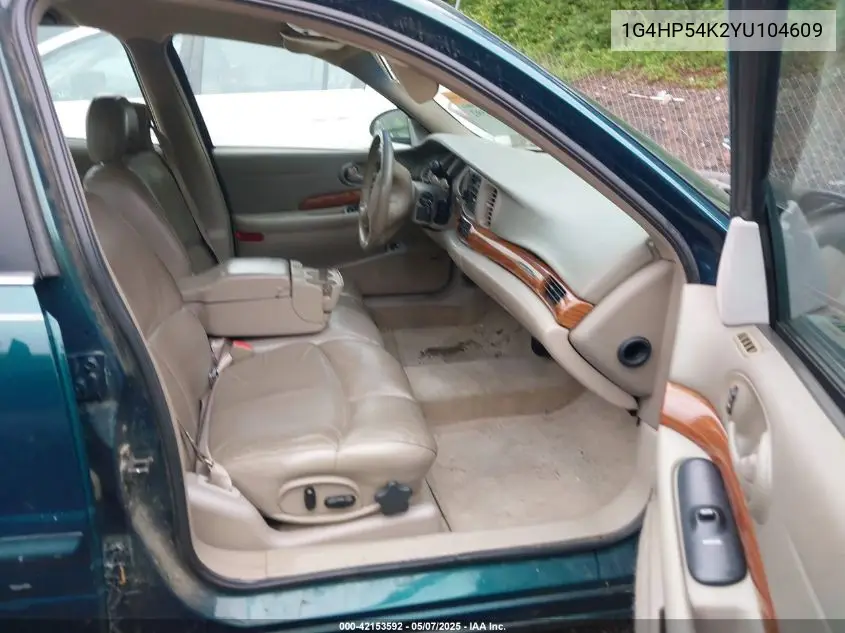 2000 Buick Lesabre Custom VIN: 1G4HP54K2YU104609 Lot: 42153592