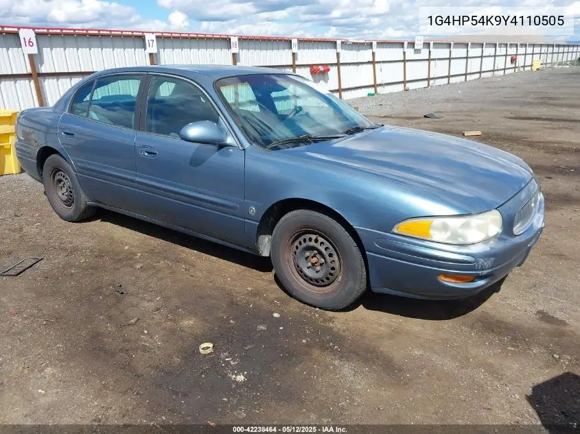 2000 Buick Lesabre Custom VIN: 1G4HP54K9Y4110505 Lot: 42238464