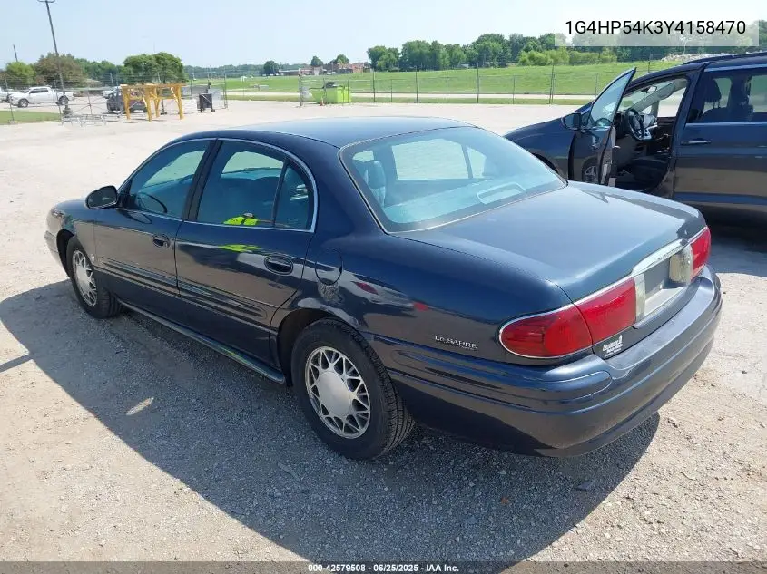 2000 Buick Lesabre Custom VIN: 1G4HP54K3Y4158470 Lot: 42579508