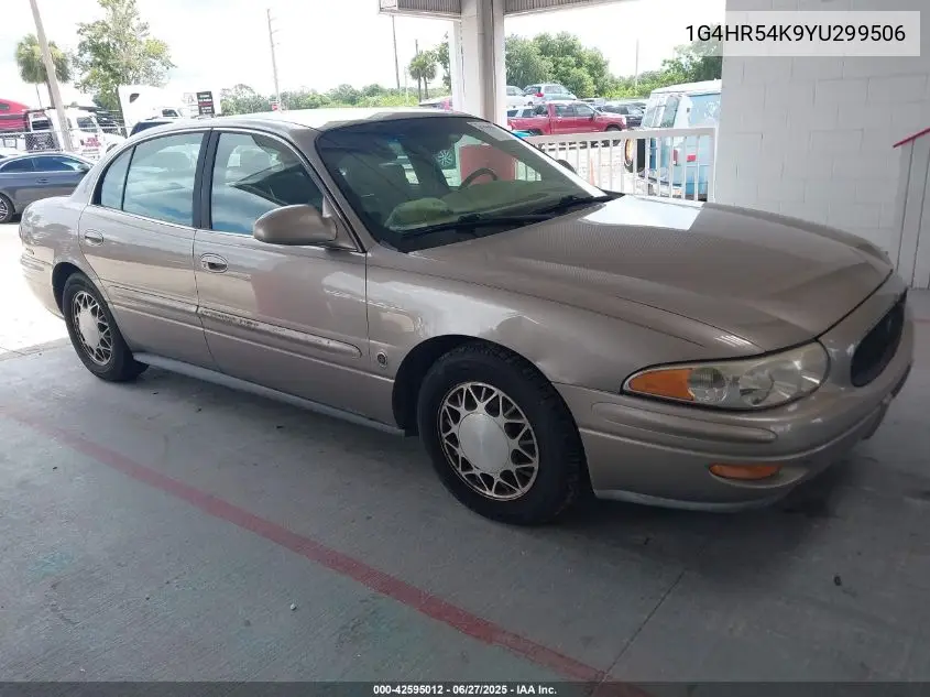 2000 Buick Lesabre Limited VIN: 1G4HR54K9YU299506 Lot: 42595012