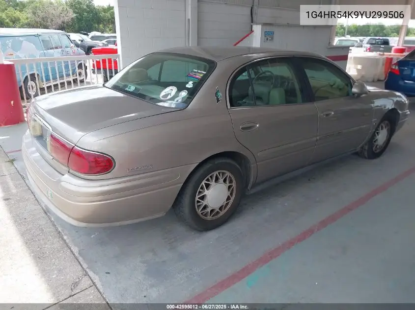 2000 Buick Lesabre Limited VIN: 1G4HR54K9YU299506 Lot: 42595012