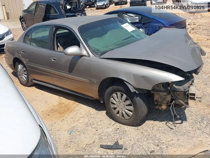 2000 Buick Lesabre Limited VIN: 1G4HR54K2YU290825 Lot: 42602365