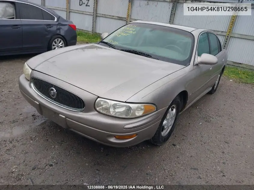 2001 Buick Lesabre Custom VIN: 1G4HP54K81U298665 Lot: 12338888