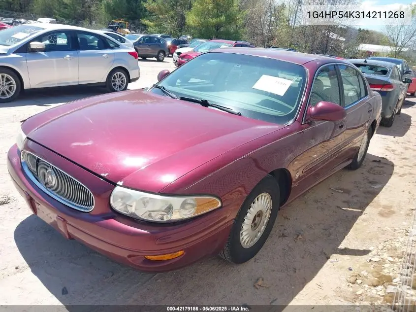 2001 Buick Lesabre Custom VIN: 1G4HP54K314211268 Lot: 42179186