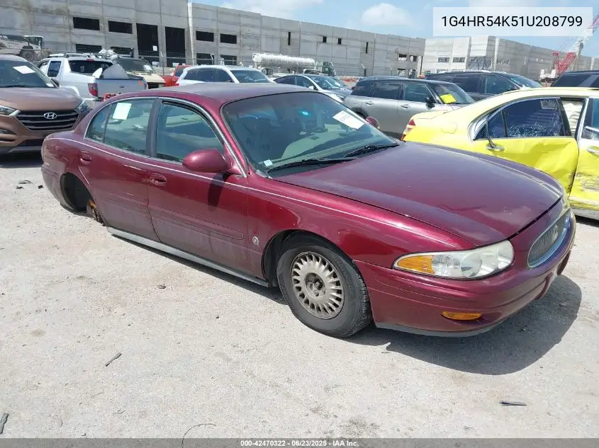 2001 Buick Lesabre Limited VIN: 1G4HR54K51U208799 Lot: 42470322