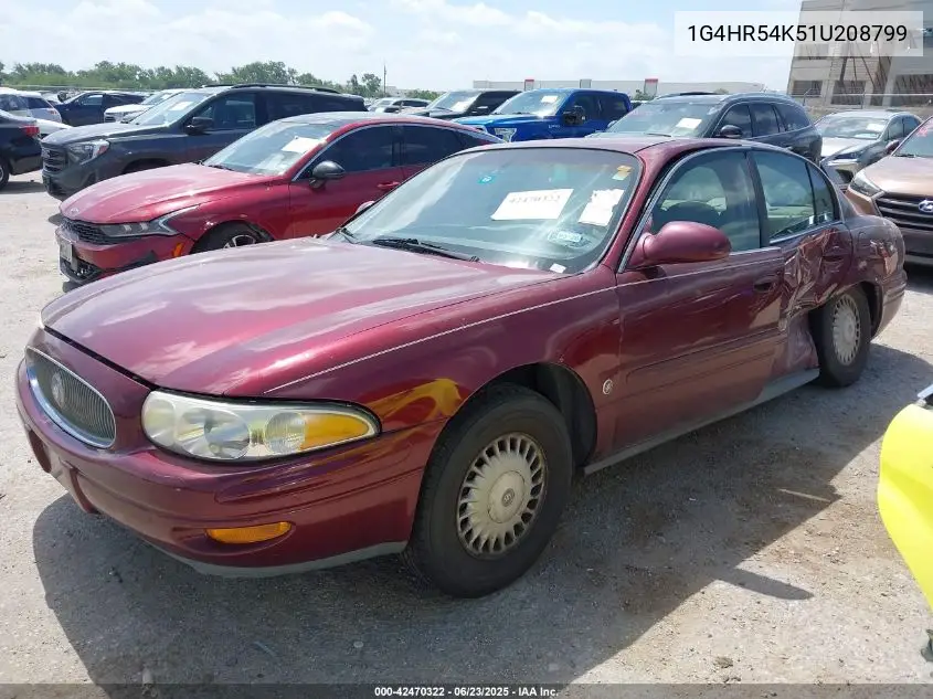 2001 Buick Lesabre Limited VIN: 1G4HR54K51U208799 Lot: 42470322