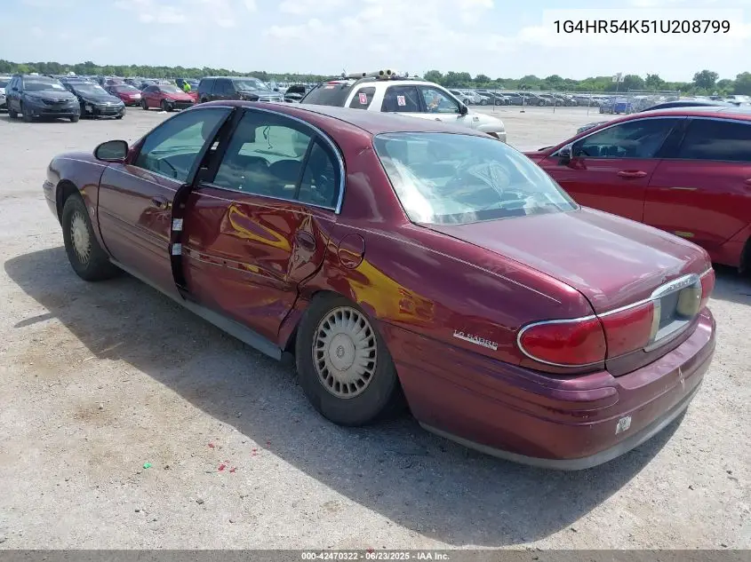 2001 Buick Lesabre Limited VIN: 1G4HR54K51U208799 Lot: 42470322