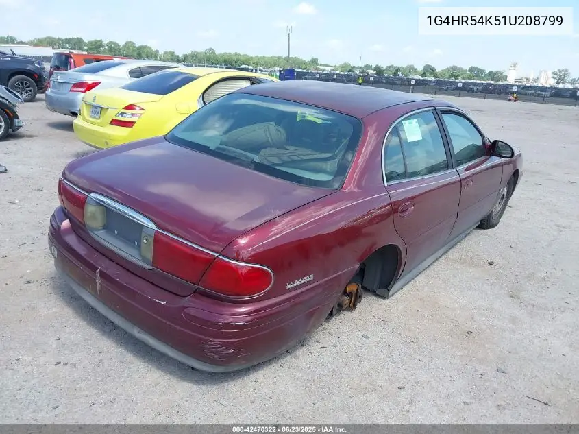 2001 Buick Lesabre Limited VIN: 1G4HR54K51U208799 Lot: 42470322