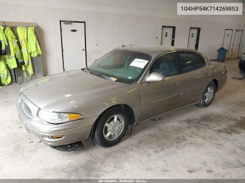2001 Buick Lesabre Custom VIN: 1G4HP54K714269853 Lot: 42586093