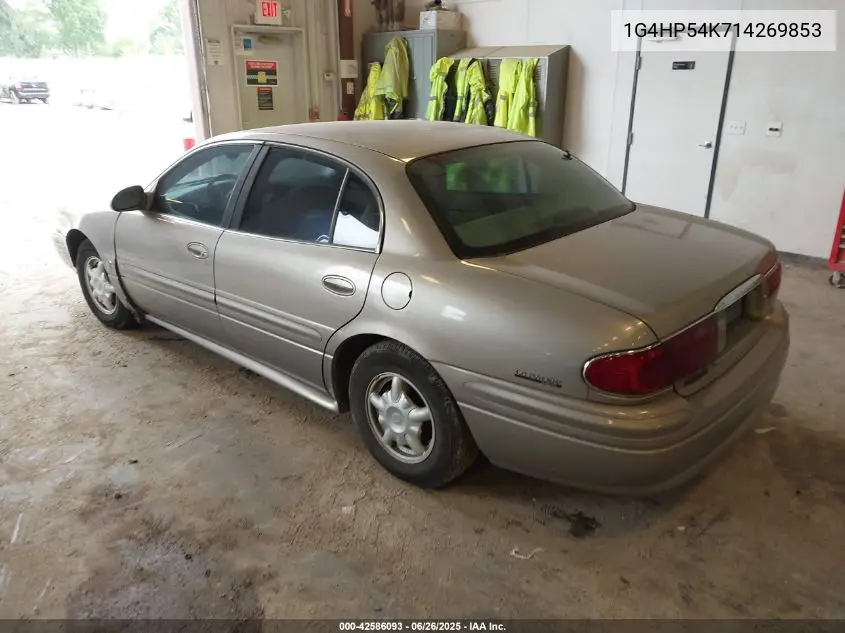 2001 Buick Lesabre Custom VIN: 1G4HP54K714269853 Lot: 42586093