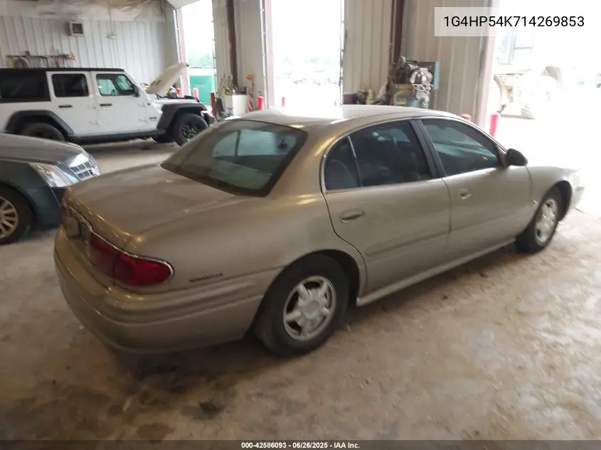 2001 Buick Lesabre Custom VIN: 1G4HP54K714269853 Lot: 42586093