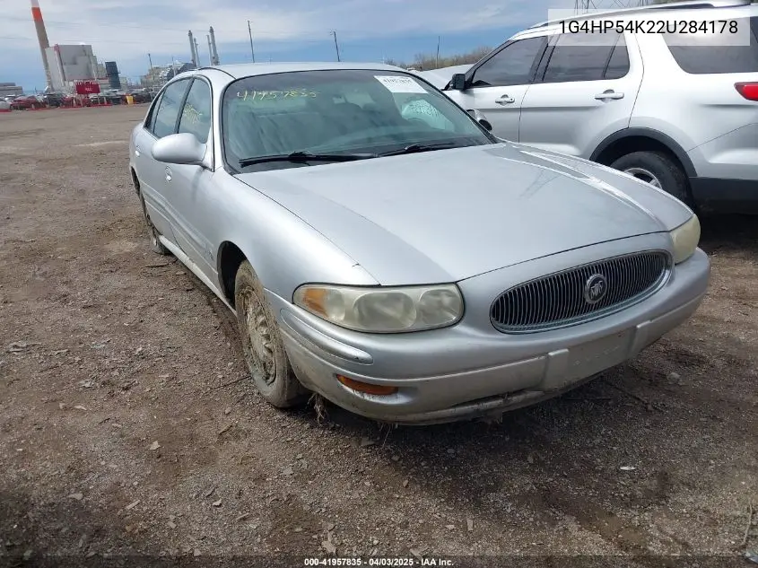 2002 Buick Lesabre Custom VIN: 1G4HP54K22U284178 Lot: 41957835