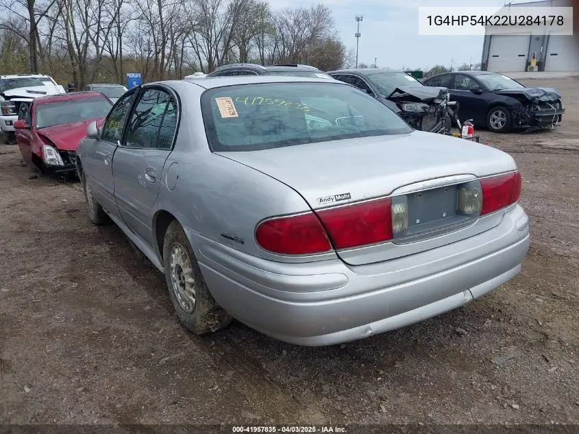 2002 Buick Lesabre Custom VIN: 1G4HP54K22U284178 Lot: 41957835