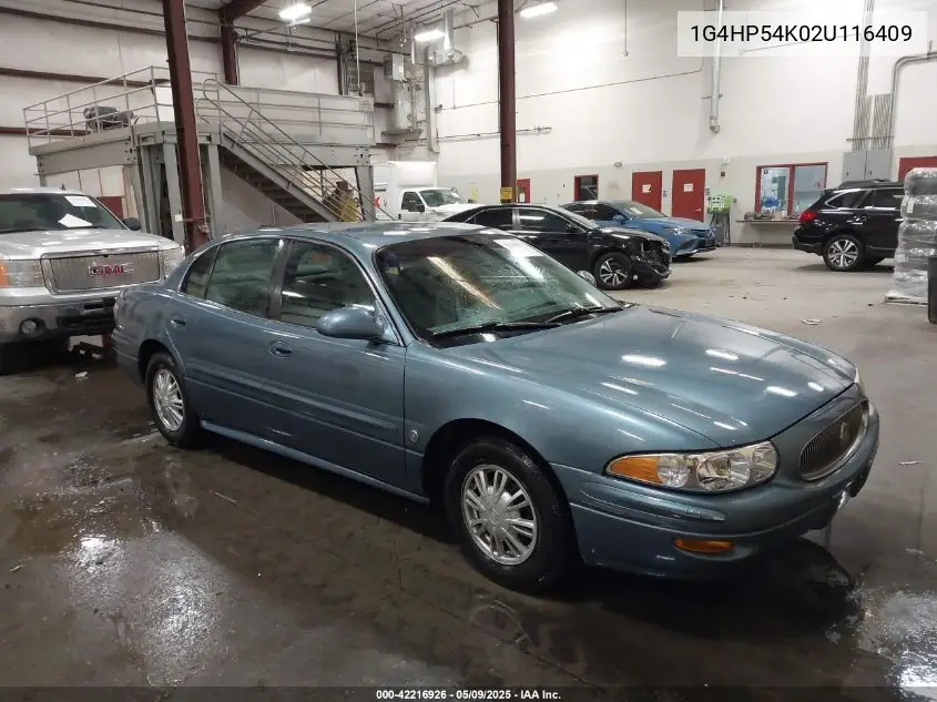 2002 Buick Lesabre Custom VIN: 1G4HP54K02U116409 Lot: 42216926