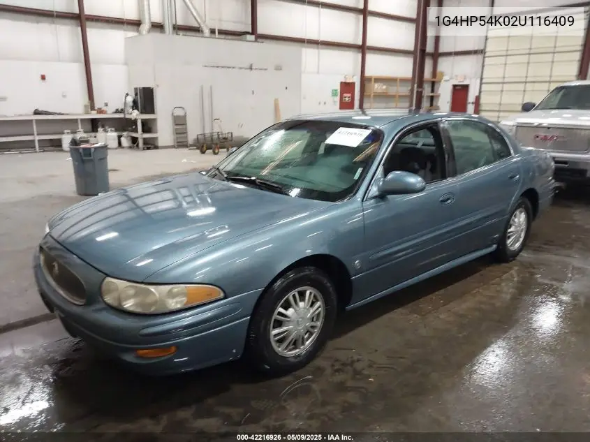 2002 Buick Lesabre Custom VIN: 1G4HP54K02U116409 Lot: 42216926