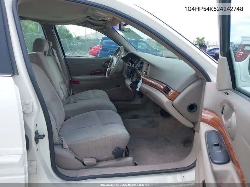 2002 Buick Lesabre Custom VIN: 1G4HP54K524242748 Lot: 42580195