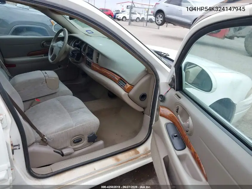 2002 Buick Lesabre Custom VIN: 1G4HP54K324147945 Lot: 42583519