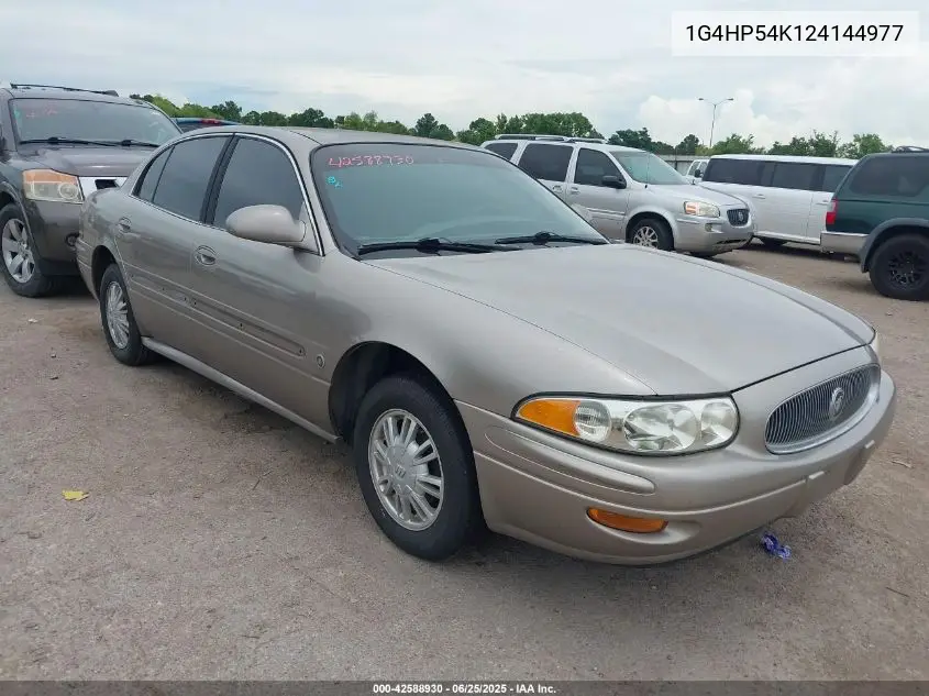 2002 Buick Lesabre Custom VIN: 1G4HP54K124144977 Lot: 42588930