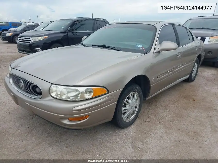2002 Buick Lesabre Custom VIN: 1G4HP54K124144977 Lot: 42588930