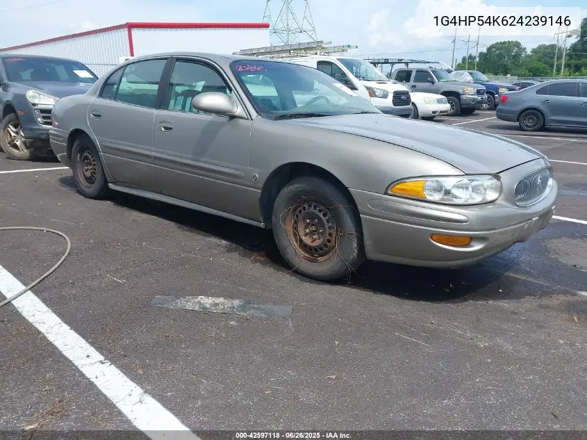 2002 Buick Lesabre Custom VIN: 1G4HP54K624239146 Lot: 42597118