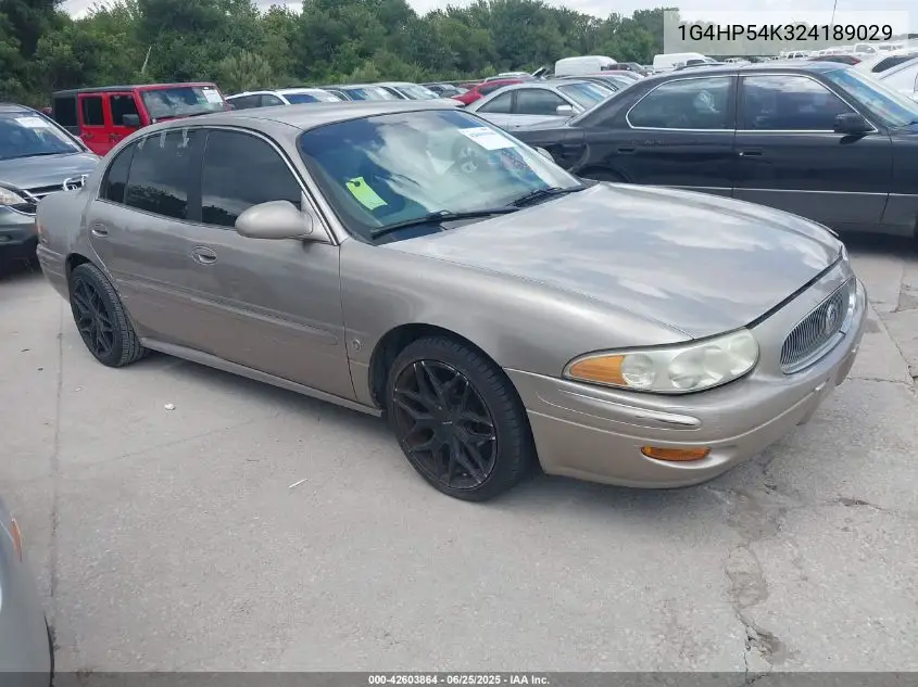 2002 Buick Lesabre Custom VIN: 1G4HP54K324189029 Lot: 42603864