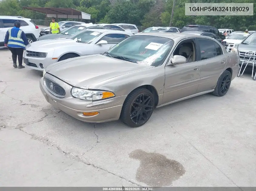 2002 Buick Lesabre Custom VIN: 1G4HP54K324189029 Lot: 42603864
