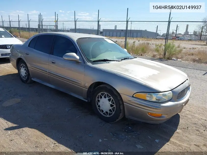 2002 Buick Lesabre Limited VIN: 1G4HR54K02U149937 Lot: 42614876