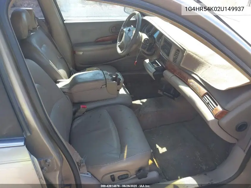 2002 Buick Lesabre Limited VIN: 1G4HR54K02U149937 Lot: 42614876