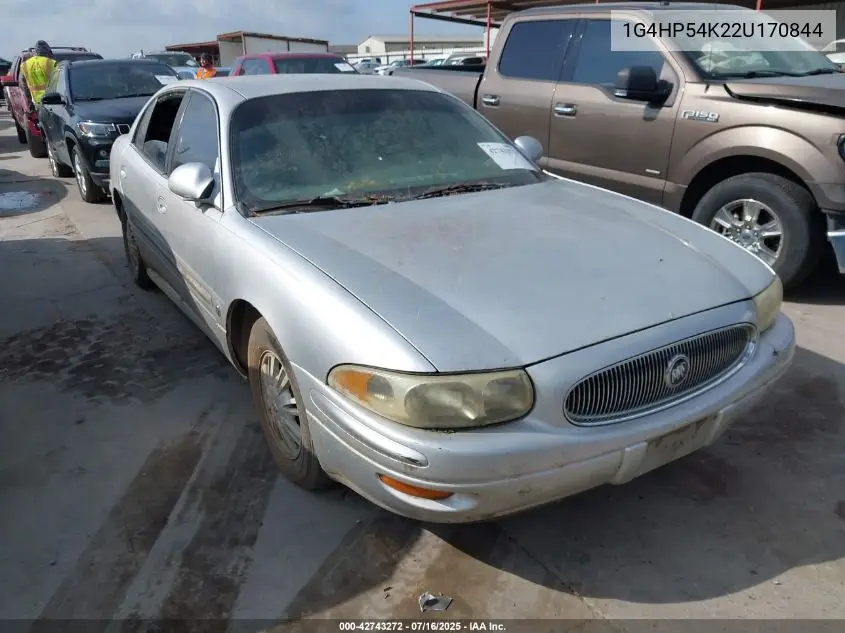 2002 Buick Lesabre Custom VIN: 1G4HP54K22U170844 Lot: 42743272