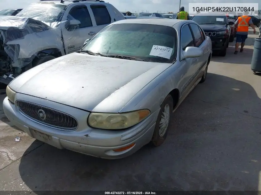 2002 Buick Lesabre Custom VIN: 1G4HP54K22U170844 Lot: 42743272