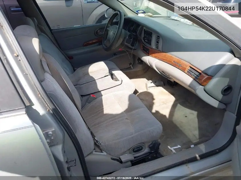 2002 Buick Lesabre Custom VIN: 1G4HP54K22U170844 Lot: 42743272