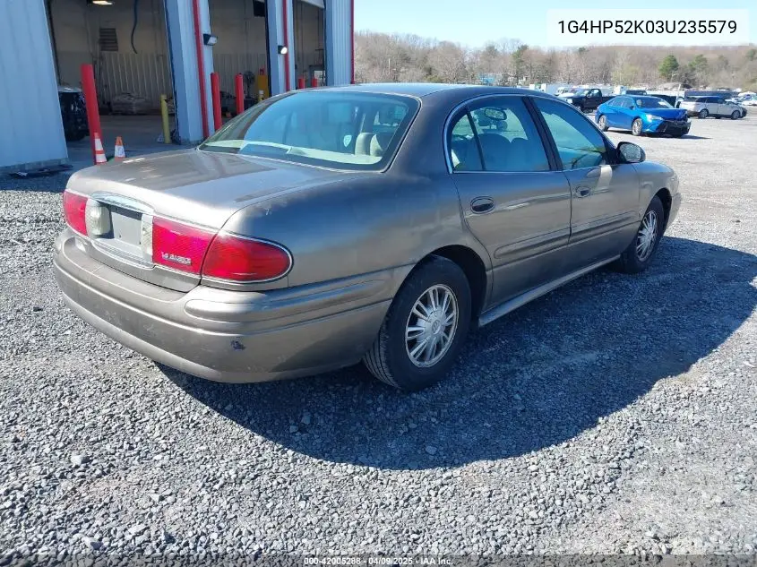 2003 Buick Lesabre Custom VIN: 1G4HP52K03U235579 Lot: 42005288