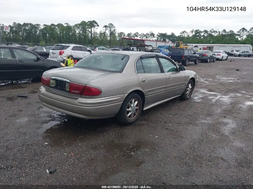 2003 Buick Lesabre Limited VIN: 1G4HR54K33U129148 Lot: 42196553