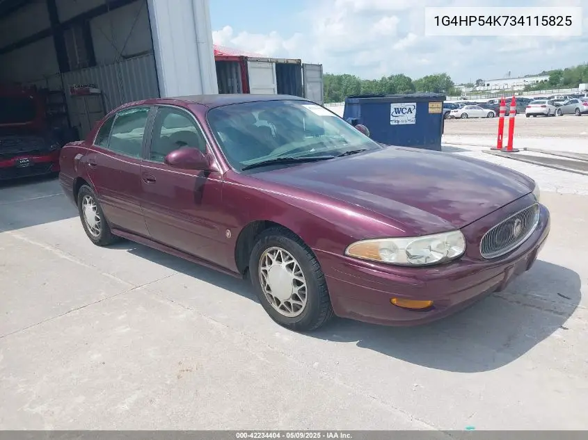 2003 Buick Lesabre Custom VIN: 1G4HP54K734115825 Lot: 42234404