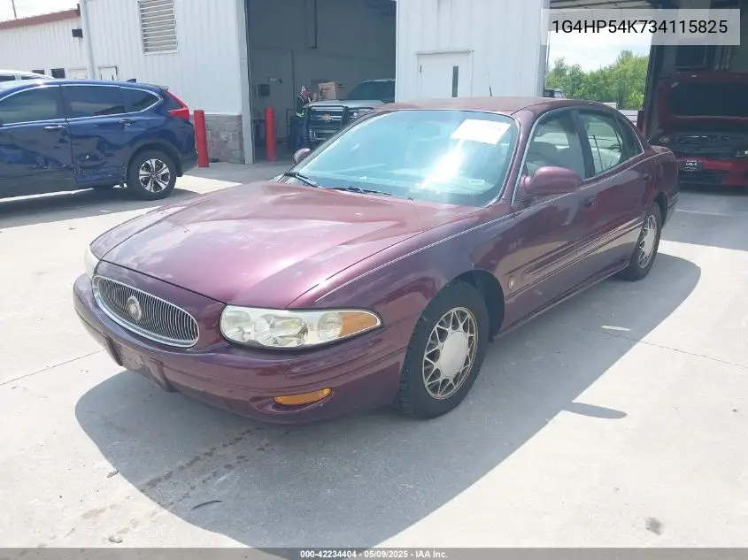 2003 Buick Lesabre Custom VIN: 1G4HP54K734115825 Lot: 42234404