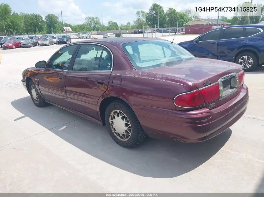 2003 Buick Lesabre Custom VIN: 1G4HP54K734115825 Lot: 42234404
