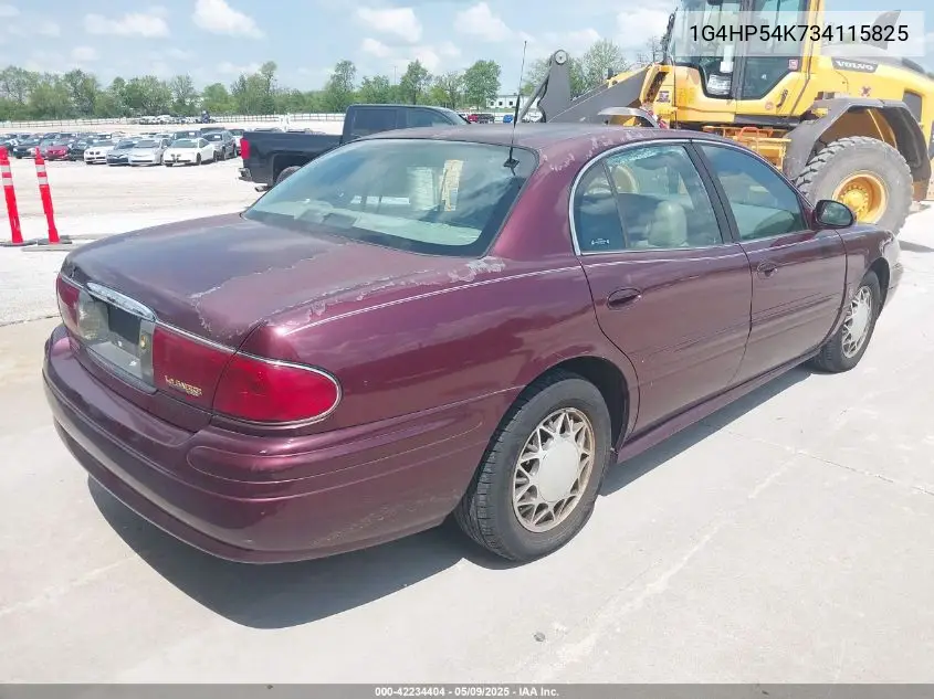 2003 Buick Lesabre Custom VIN: 1G4HP54K734115825 Lot: 42234404