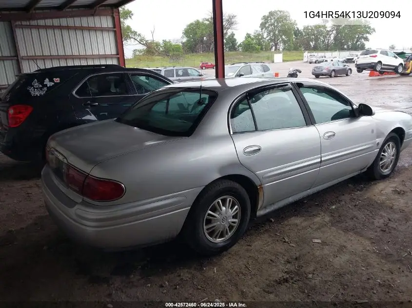 2003 Buick Lesabre Limited VIN: 1G4HR54K13U209094 Lot: 42572460