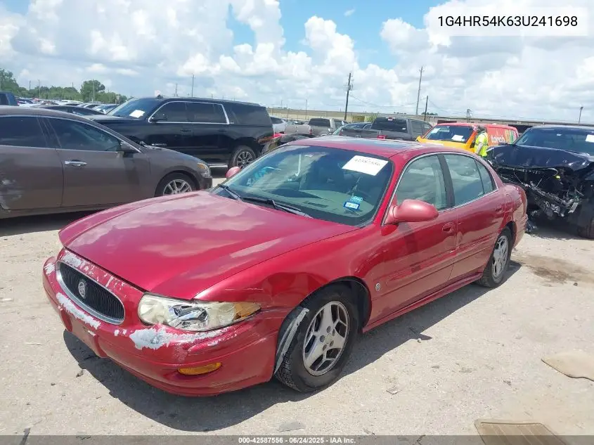 2003 Buick Lesabre Limited VIN: 1G4HR54K63U241698 Lot: 42587556