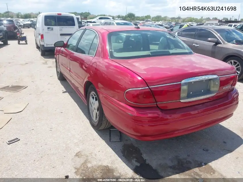 2003 Buick Lesabre Limited VIN: 1G4HR54K63U241698 Lot: 42587556