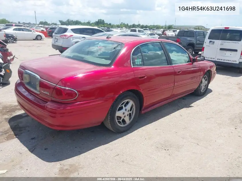 2003 Buick Lesabre Limited VIN: 1G4HR54K63U241698 Lot: 42587556