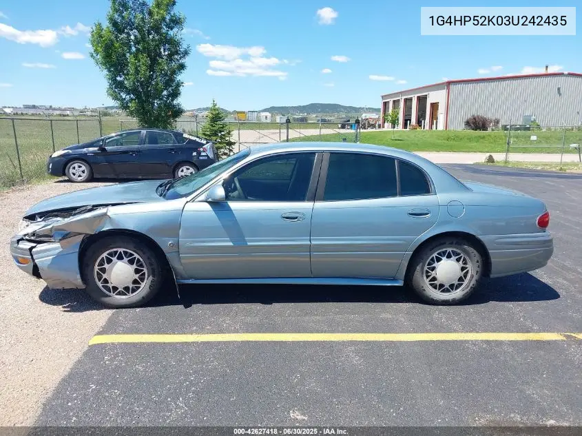 2003 Buick Lesabre Custom VIN: 1G4HP52K03U242435 Lot: 42627418