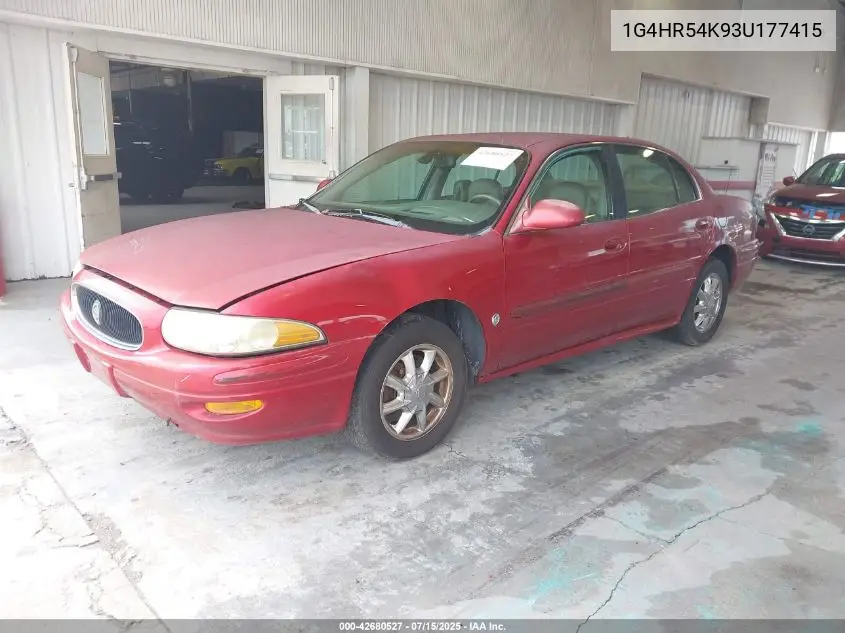 2003 Buick Lesabre Limited VIN: 1G4HR54K93U177415 Lot: 42680527