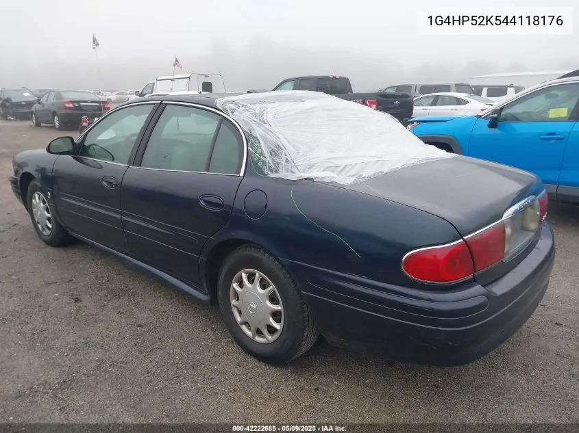 2004 Buick Lesabre Custom VIN: 1G4HP52K544118176 Lot: 42222685