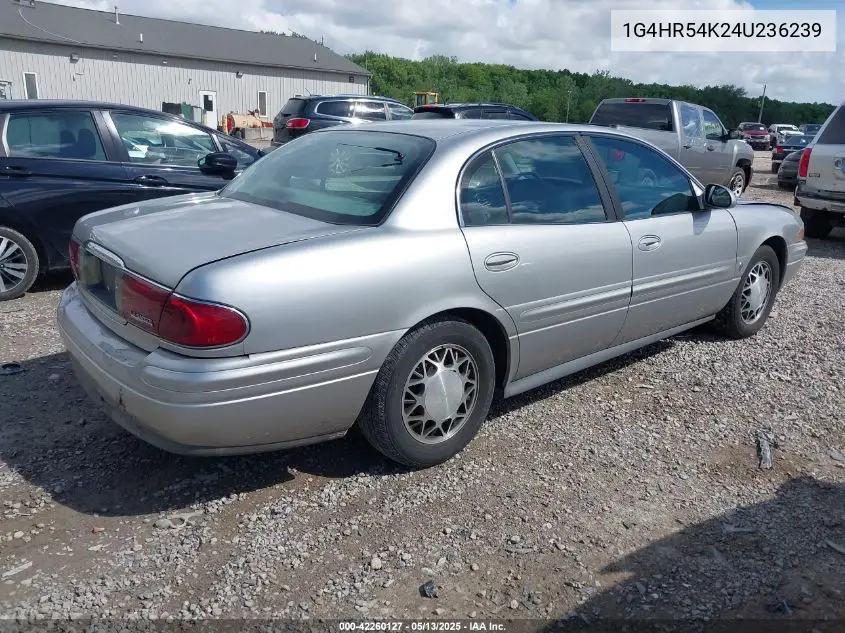 2004 Buick Lesabre Limited VIN: 1G4HR54K24U236239 Lot: 42260127