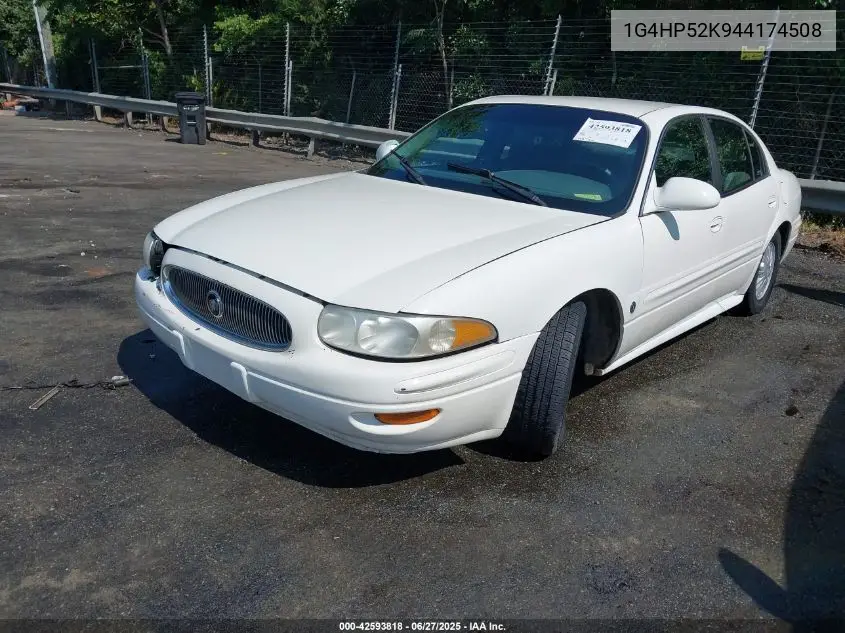 2004 Buick Lesabre Custom VIN: 1G4HP52K944174508 Lot: 42593818