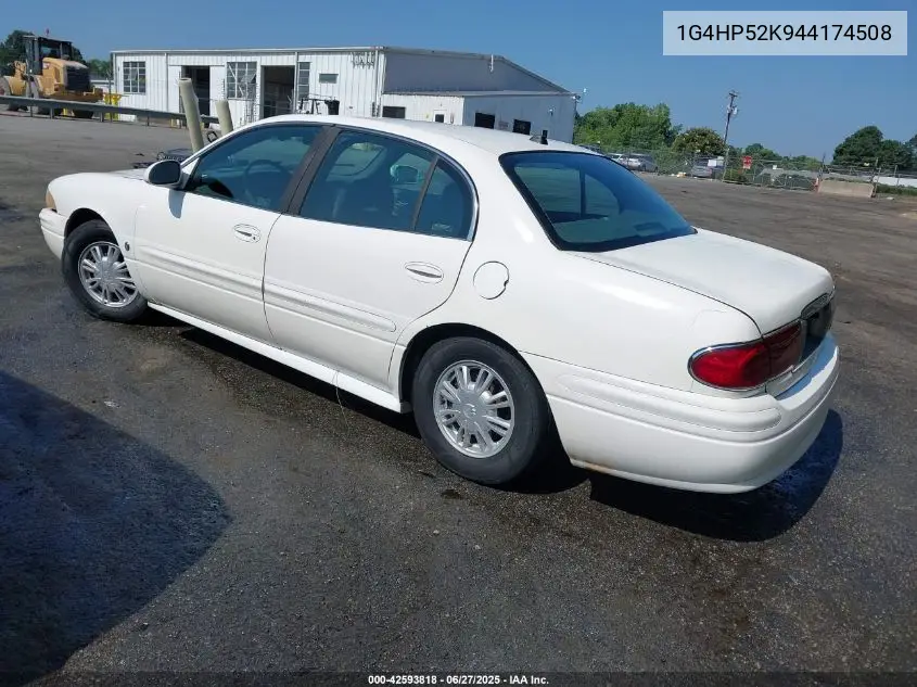 2004 Buick Lesabre Custom VIN: 1G4HP52K944174508 Lot: 42593818